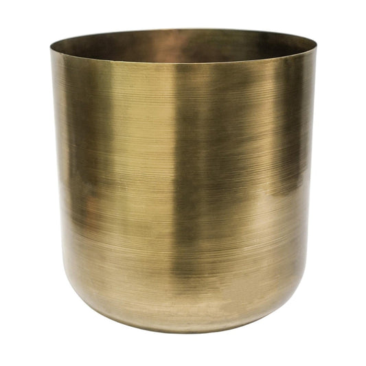 Indoor Chelsea Brass Planter Ivyline